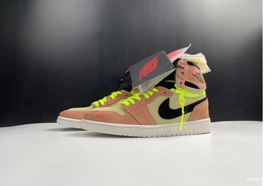 Air Jordan Switch CW6576-800 Peach CW6576-800 1 High 0312